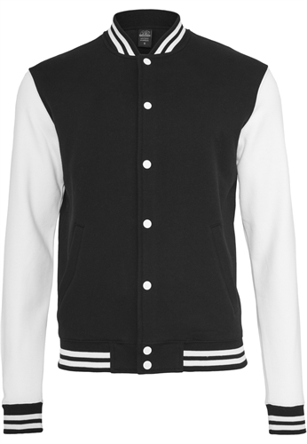 Collegejacke, Schwarz Wei<br /><br /><br /><br />