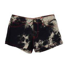 Black Bleach Shorts
