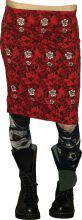 Rock Rose Skull - rot, onesize S/M
