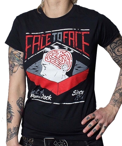 Face To Face - Maze Girl-Shirt