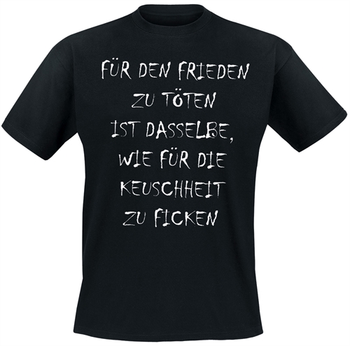 Fr den Frieden - Shirt