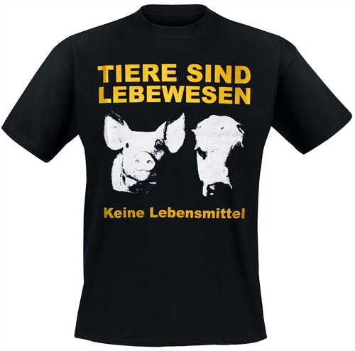 Tiere sind Lebewesen - T-Shirt