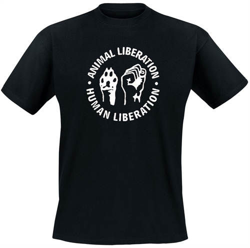Animal Liberation - Pfote Faust, T-Shirt