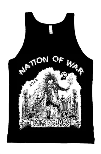 Total Chaos - Nation Of War, Tank-Top Herren