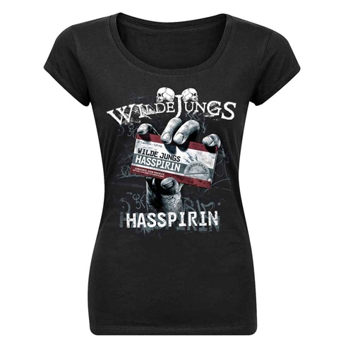 Wilde Jungs - Hasspirin, Girl Boatneck