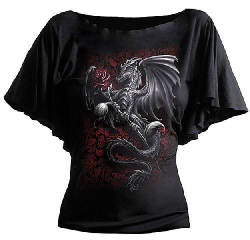 Spiral - Dragon Rose, Girl-Shirt