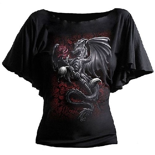 Spiral - Dragon Rose, Girl-Shirt