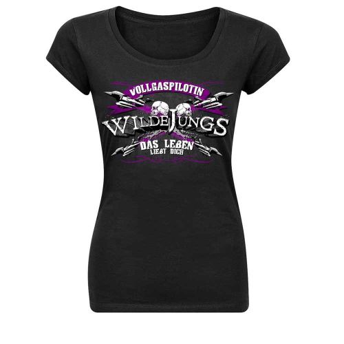 Wilde Jungs - Vollgaspilotin, Girl Boatneck