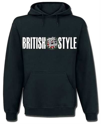 British Style - Logo, Kapuzenpullover