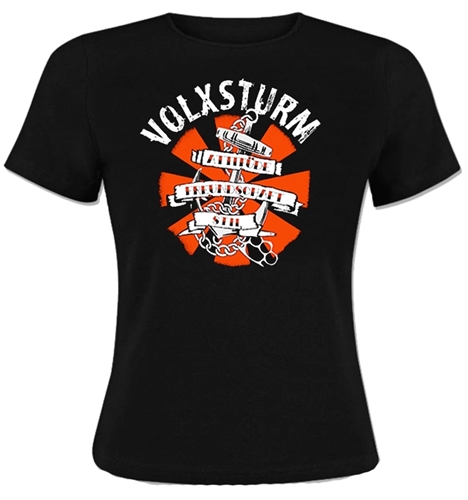 Volxsturm - Attitde-Freundschaft-Stil, Girl-Shirt