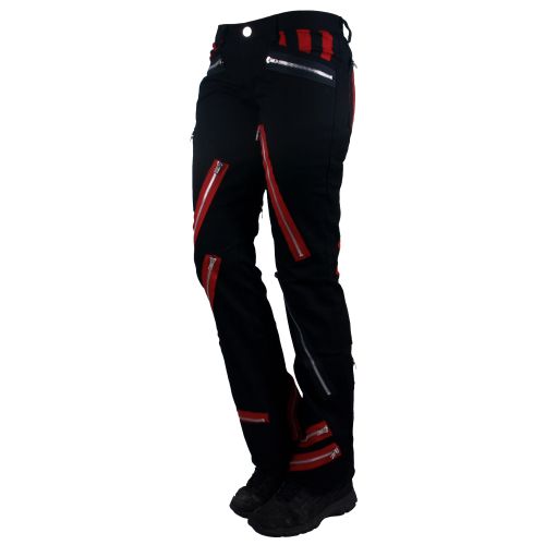 Nix Gut - Red Zip, Frauenhose