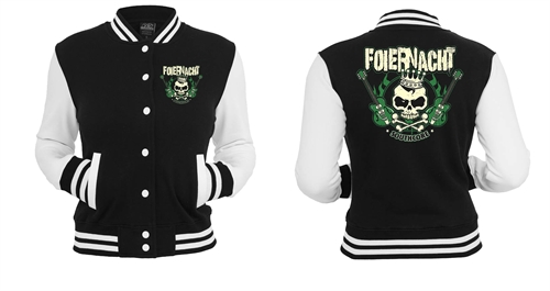 Foiernacht - Guitar, Girl-Collegejacke