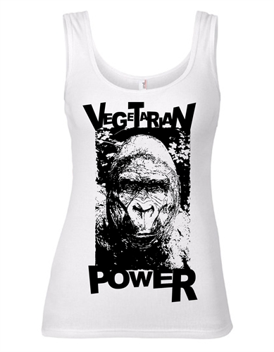 Vegetarian Power - Gorilla, Tank-Top