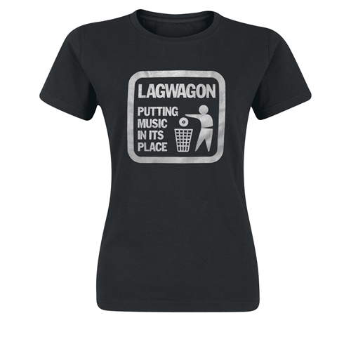 Lagwagon - Putting Music, Girl-Shirt