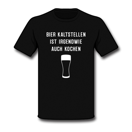 Bier kaltstellen - T-Shirt