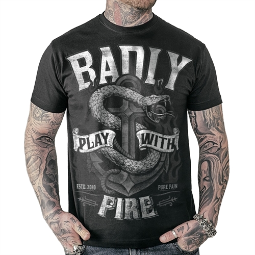 Badly - Play With Fire, T-Shirt
