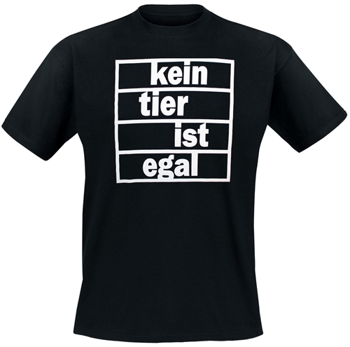 Kein Tier Ist Egal - T-Shirt