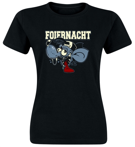 Foiernacht - Ratte, Girl-Shirt