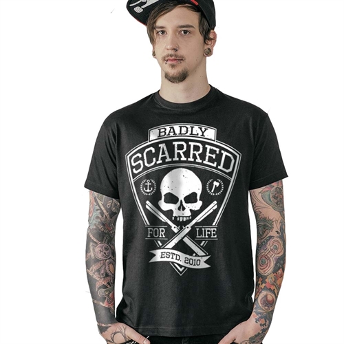 Badly - Scarred For Life, T-Shirt