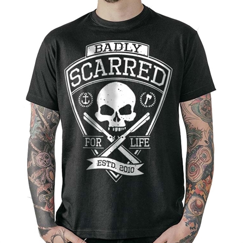 Badly - Scarred For Life, T-Shirt