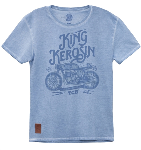 King Kerosin - TCB, T-Shirt blau