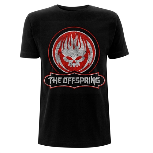 Offspring, The - Distressed Skull, T-Shirt