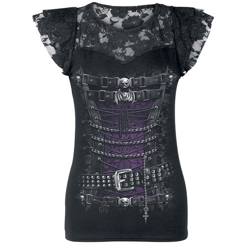 Spiral - Waisted Corset, Girl-Shirt