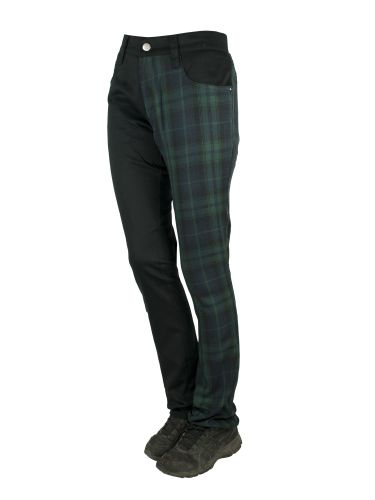 No Brands Required - One leg Tartan, Frauenhose