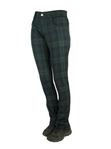 No Brands Required - Tartan, Frauenhose