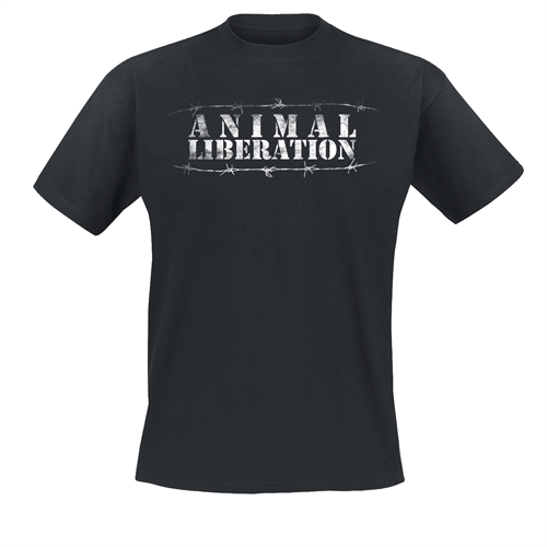 Animal Liberation Stacheldraht - T-Shirt