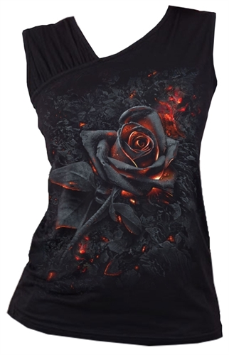 Spiral - Burnt Rose, Girl-Top