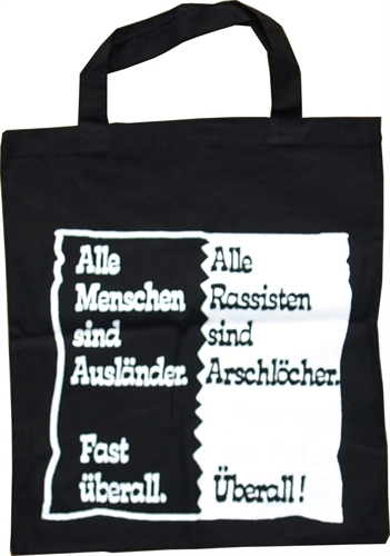 Alle Menschen sind Auslnder - Stofftasche