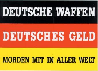 Deutsche Waffen - Aufkleber
