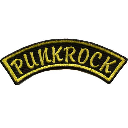 Punkrock - Aufnäher