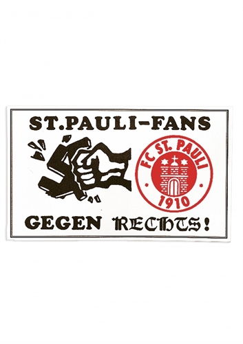 St. Pauli - Gegen Rechts, Aufkleber