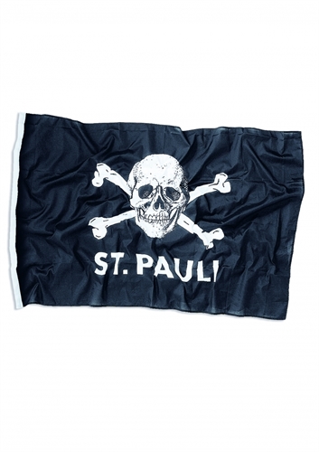 St. Pauli - Totenkopf, Fahne klein