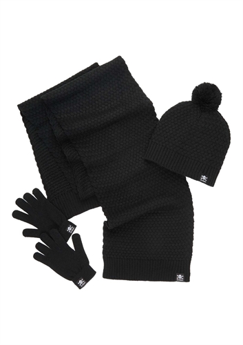 FC St. Pauli - Totenkopf, Mtze-Schal-Handschuheset