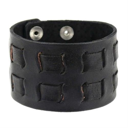 Lederarmband geflochten