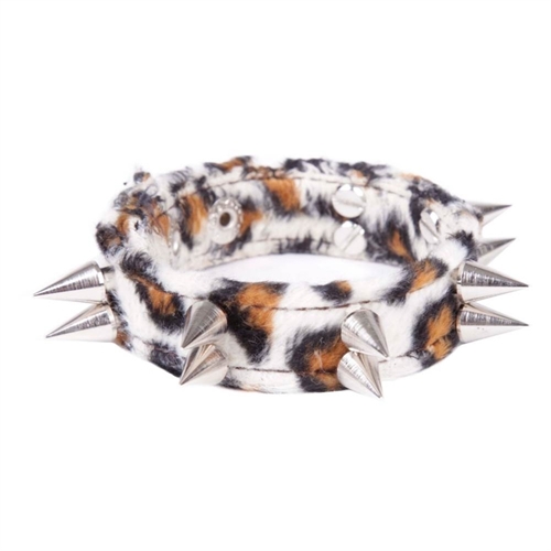 Spitznietenarmband - Leopard