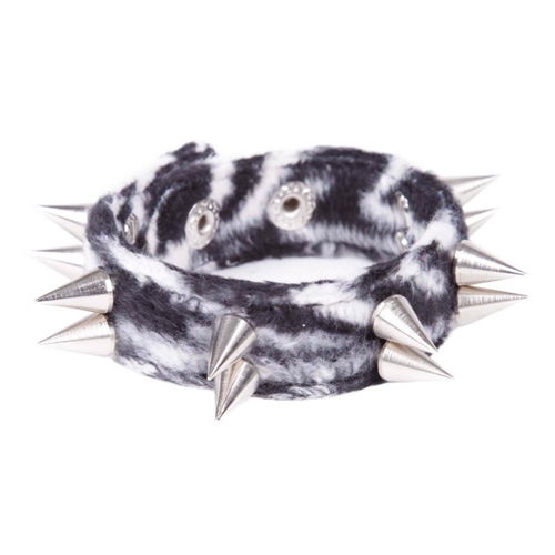 Spitznietenarmband - Zebra