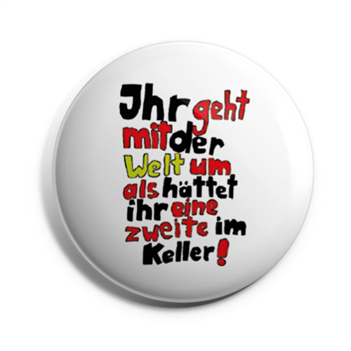 Welt - Button