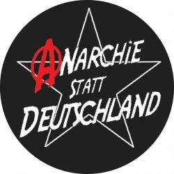Anarchie statt Deutschland - Button