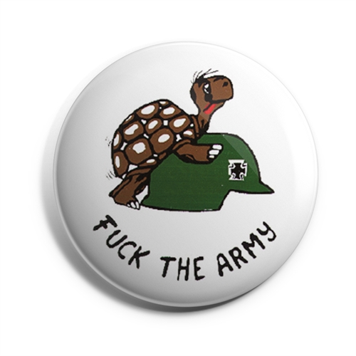 Fuck the army - Button