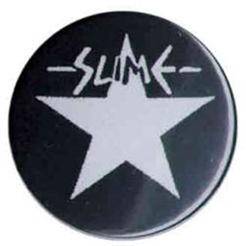 Slime - Stern/Schriftzug, Button