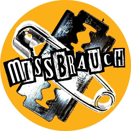 Missbrauch - Sicherheitsnadel - Button