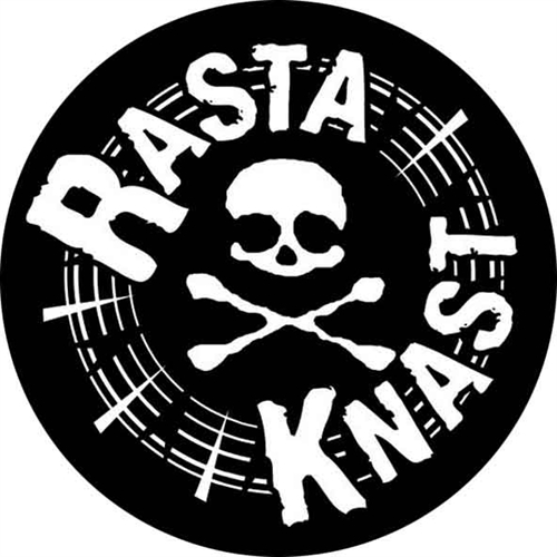 Rasta Knast - Skull/Bones, Button 