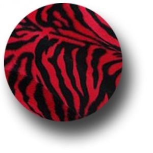 Zebra rot - Button