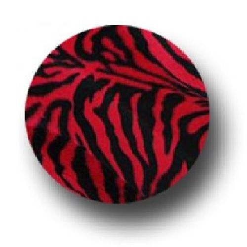 Zebra rot - Button