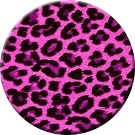 Leopard pink - Button
