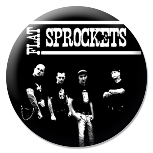 Flat Sprockets - Band, Button